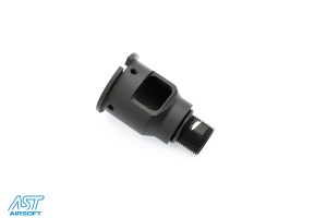 ML CNC Outer Barrel Base 14- mm CCW for VFC M4 / AR-15 GBB - Black ML CNC Outer Barrel Base 14- mm CCW for VFC M4 / AR-15 GBB - Black