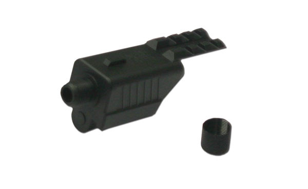 TM mounting rail and silencer adapter for AEP HK USP TM mounting rail and silencer adapter for AEP HK USP