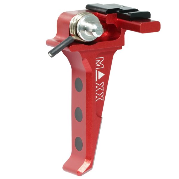 CNC Aluminum Advanced Speed Trigger (Style E) (Red) for EVO CNC Aluminum Advanced Speed Trigger (Style E) (Red) for EVO