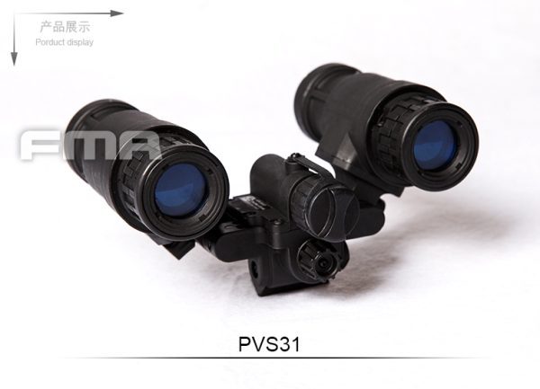 FMA PVS-31 NVG Dummy Replica, without Illumination - Black FMA PVS-31 NVG Dummy Replica, without Illumination - Black