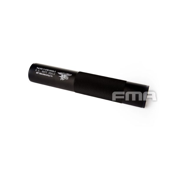 FMA U.S. Navy Seals Type Silencer 35x198 mm - Black FMA U.S. Navy Seals Type Silencer 35x198 mm - Black
