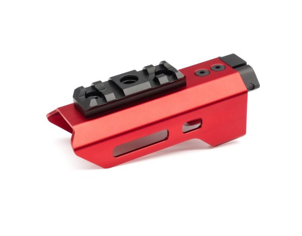 AA CNC Aluminum M-LOK Handguard w Rail for AAP-01 - Red AA CNC Aluminum M-LOK Handguard w Rail for AAP-01 - Red