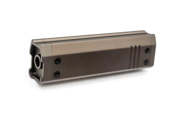 AA CNC Barrel Extension Silencer AAP01 / AAP-01C (130 mm) - Tan