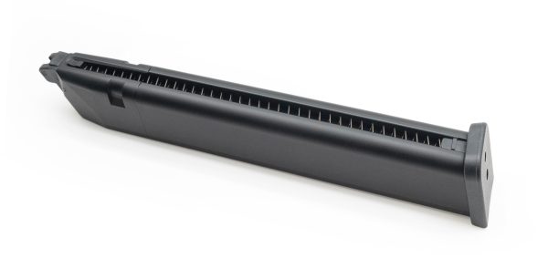AA Long Gas Magazine for AAP-01 / G-series GBB, 50 BBs - Black