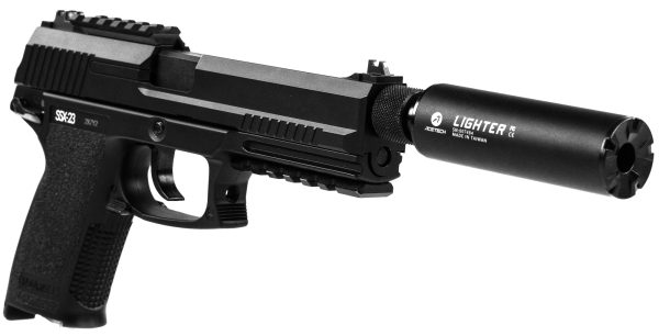 Novritsch SSX23 / MK23 CNC Adapter for 14mm CCW Suppressor - Black Novritsch SSX23 / MK23 CNC Adapter for 14mm CCW Suppressor - Black