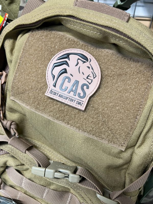 3D PVC Czech Airsoft Association Patch - Tan 3D PVC Czech Airsoft Association Patch - Tan