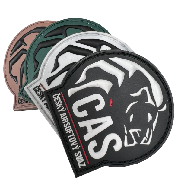 3D PVC Czech Airsoft Association Patch - Tan 3D PVC Czech Airsoft Association Patch - Tan