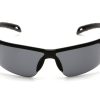 Protective goggles EVER-LITE ESB8620DTM, anti-fog - dark