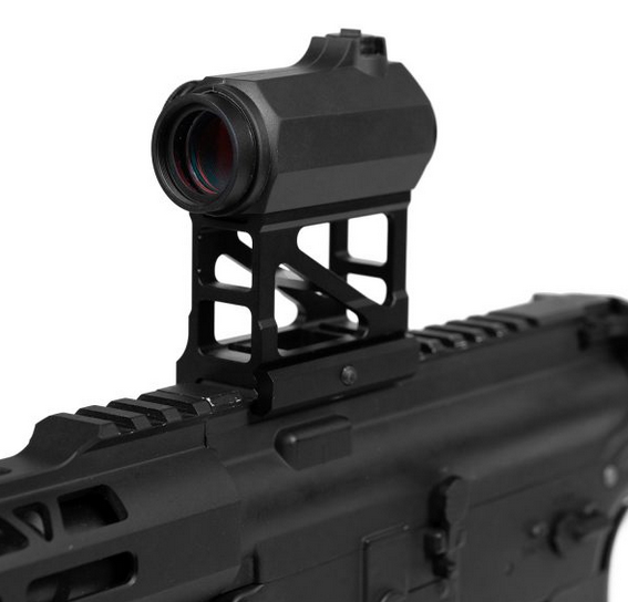 Novritsch High Riser Mount for Red Dot V3 / MAVERICK - Black Novritsch High Riser Mount for Red Dot V3 / MAVERICK - Black