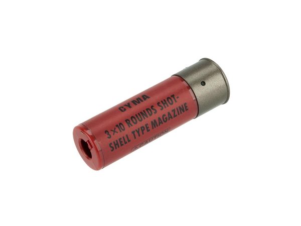 TM Shells for shotgun M870 / SPAS 12 / M3 for 30 BBs, 2 pcs - Red