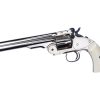 ASG Schofield 6" Gas Revolver - Silver / Ivory ASG Schofield 6" Gas Revolver - Silver / Ivory