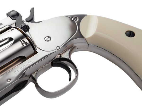 ASG Schofield 6" Gas Revolver - Silver / Ivory ASG Schofield 6" Gas Revolver - Silver / Ivory