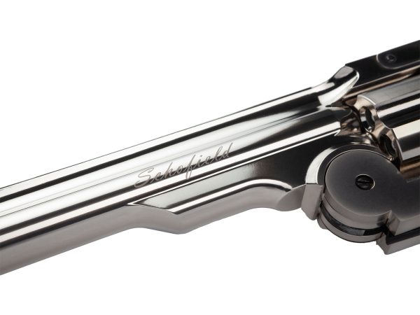 ASG Schofield 6" Gas Revolver - Silver / Ivory ASG Schofield 6" Gas Revolver - Silver / Ivory