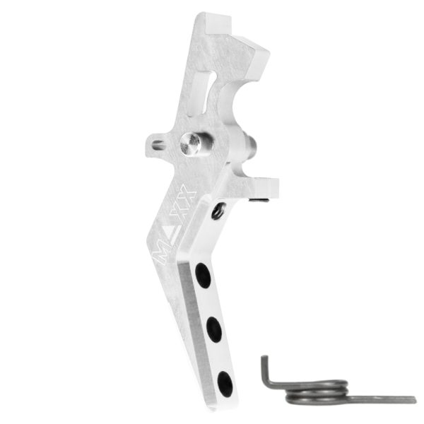 CNC Aluminum Advanced Speed Trigger (Style A) (Silver) for M16 AEG Series