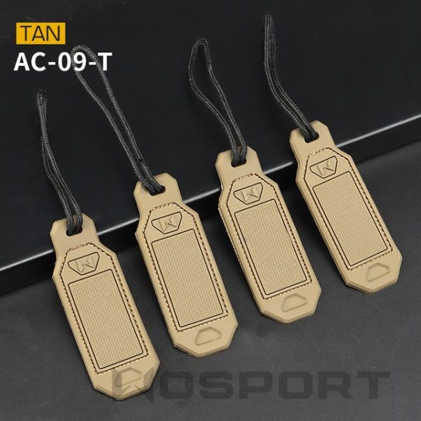 WST Personalized Tag (4 Pieces) – Tan WST Personalized Tag (4 Pieces) – Tan