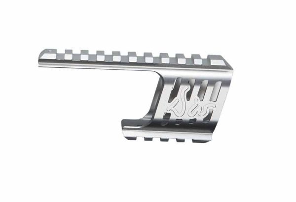 ASG CNC RIS Mount for Dan Wesson 715 Revolver - Silver ASG CNC RIS Mount for Dan Wesson 715 Revolver - Silver