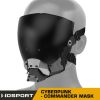 WST CYBERPUNK COMMANDER Protective Mask – Black WST CYBERPUNK COMMANDER Protective Mask – Black