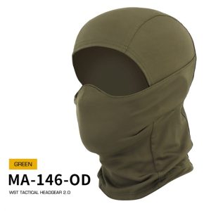 WST Tactical Headgear 2.0 with Mouthguard – Green WST Tactical Headgear 2.0 with Mouthguard – Green