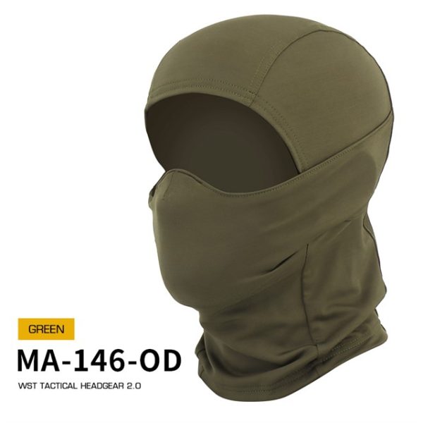 WST Tactical Headgear 2.0 with Mouthguard – Green WST Tactical Headgear 2.0 with Mouthguard – Green