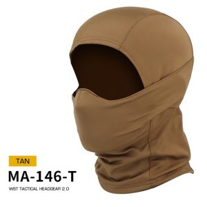 WST Tactical Headgear 2.0 with Mouthguard – Tan WST Tactical Headgear 2.0 with Mouthguard – Tan