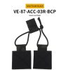 WST VELCRO Fastener with Pull Tab – MC Black WST VELCRO Fastener with Pull Tab – MC Black