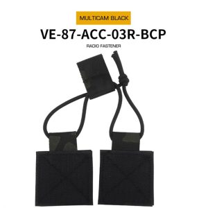 WST VELCRO Fastener with Pull Tab – MC Black