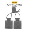 WST VELCRO Fastener with Pull Tab – Grey WST VELCRO Fastener with Pull Tab – Grey