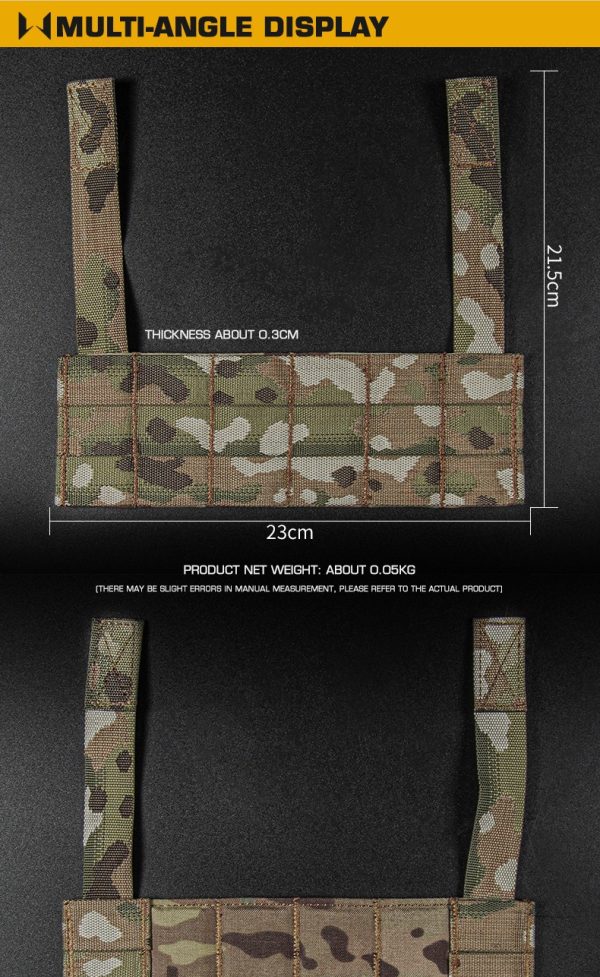 WST Chest Rig MOLLE Expansion Panel – Coyote WST Chest Rig MOLLE Expansion Panel – Coyote