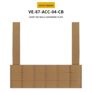 WST Chest Rig MOLLE Expansion Panel – Coyote