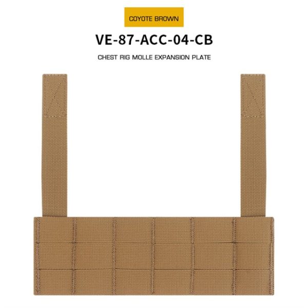 WST Chest Rig MOLLE Expansion Panel – Coyote WST Chest Rig MOLLE Expansion Panel – Coyote