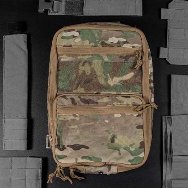WST MOLLE Tactical FLAT Backpack 2.0 – Black