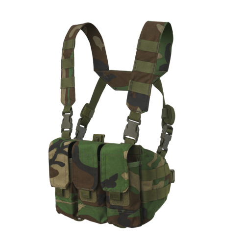 HELIKON CHICOM Cordura® Chest Rig - US Woodland HELIKON CHICOM Cordura® Chest Rig - US Woodland