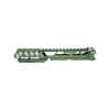 CTM FUKU-2 CNC Upper Set V2 for AAP-01, CUTOUT (Long) - Army Green / Silver