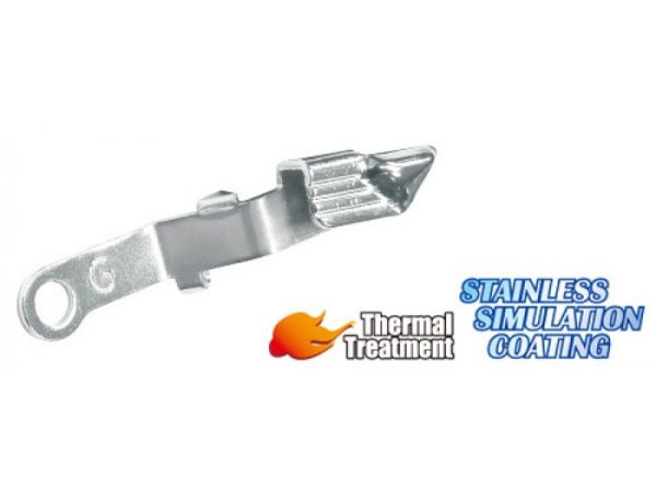 GD Extended Slide Stop for TM G-Series GBB Pistols - Silver