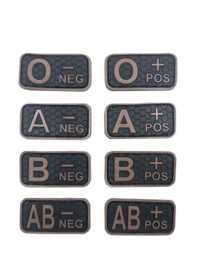 Blood patch 0 NEG - TYPE C - black/brown Blood patch 0 NEG - TYPE C - black/brown