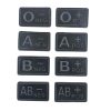 Blood patch B NEG - TYPE A - black/grey