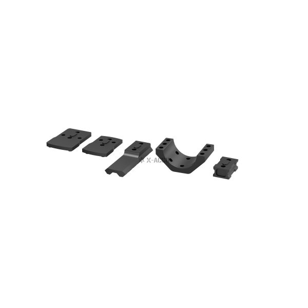 VO 34mm X-ACCU Mount Assembly Kit (6 Screws Ring) - Black