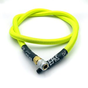 EPeS HPA S&F Braided Hose, 115cm, QD Foster - Neon Green EPeS HPA S&F Braided Hose, 115cm, QD Foster - Neon Green