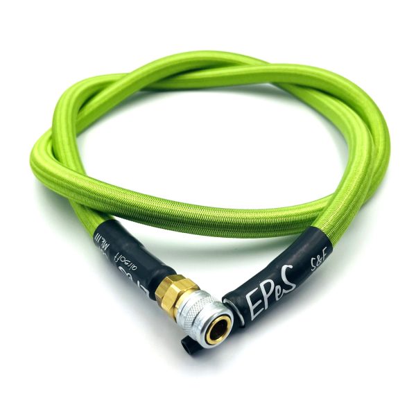 EPeS HPA S&F Braided Hose, 115cm, QD Foster - Fresh Green EPeS HPA S&F Braided Hose, 115cm, QD Foster - Fresh Green