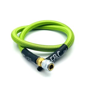 EPeS HPA S&F Braided Hose, 80cm, QD Foster - Fresh Green EPeS HPA S&F Braided Hose, 80cm, QD Foster - Fresh Green