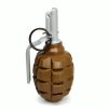 PYROSOFT Pyro-F1G Airsoft Hand Grenade (Peas) - Brown PYROSOFT Pyro-F1G Airsoft Hand Grenade (Peas) - Brown