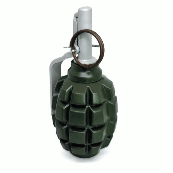 PYROSOFT Pyro-F1M Airsoft Hand Grenade (Chalk) - Green PYROSOFT Pyro-F1M Airsoft Hand Grenade (Chalk) - Green