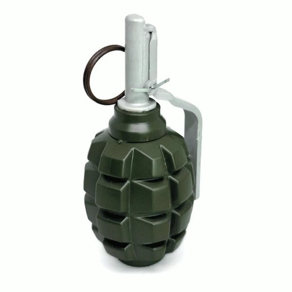PYROSOFT Pyro-F1M Airsoft Hand Grenade (Chalk) - Green PYROSOFT Pyro-F1M Airsoft Hand Grenade (Chalk) - Green