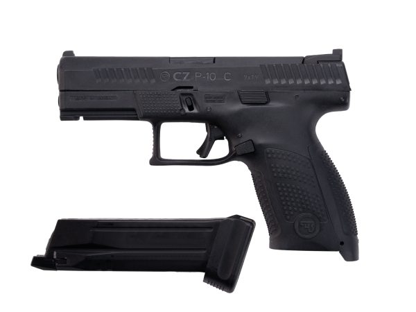 ASG CZ P-10C CO2 Blowback, metal slide - Black ASG CZ P-10C CO2 Blowback, metal slide - Black