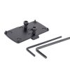 ASG P-10C Optic Ready Plate - Black ASG P-10C Optic Ready Plate - Black