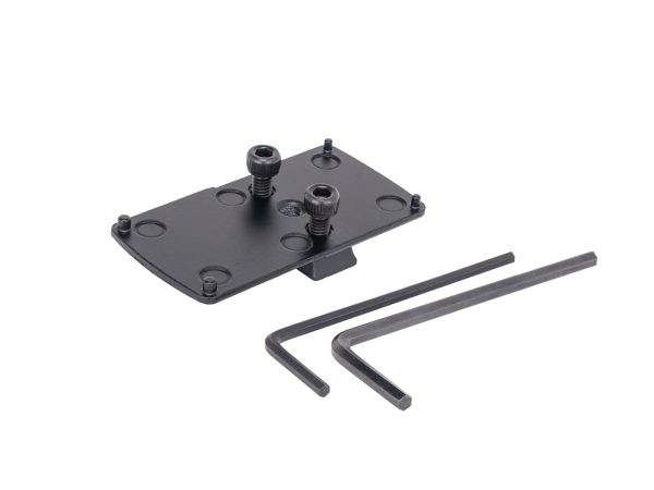 ASG P-10C Optic Ready Plate - Black ASG P-10C Optic Ready Plate - Black
