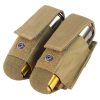 Condor Double 40mm Grenades Molle Pouch - Coyote Condor Double 40mm Grenades Molle Pouch - Coyote