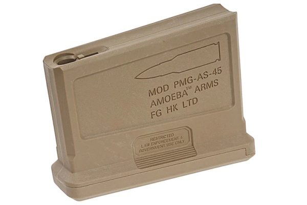 Short Magazine for ARES Amoeba AS01/02/03 Striker 45 BBs - Tan Short Magazine for ARES Amoeba AS01/02/03 Striker 45 BBs - Tan