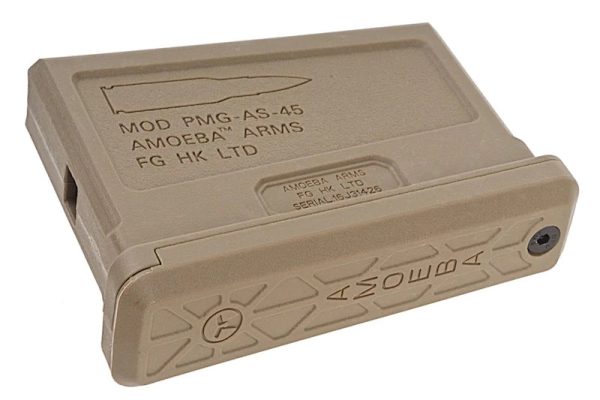 Short Magazine for ARES Amoeba AS01/02/03 Striker 45 BBs - Tan Short Magazine for ARES Amoeba AS01/02/03 Striker 45 BBs - Tan