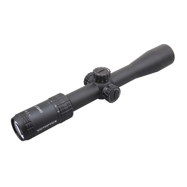 VictOptics S4 3-12x40 SFP Riflescope - Black VictOptics S4 3-12x40 SFP Riflescope - Black